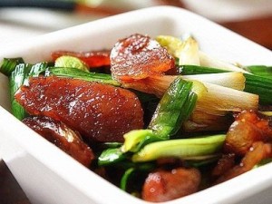 炒腊肠