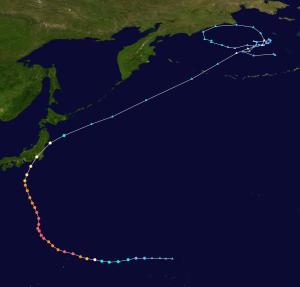 2019年第19号台风“海贝思”路径图