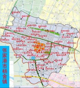 杨舍镇是张家港市委,市政府所在地,全镇总面积152