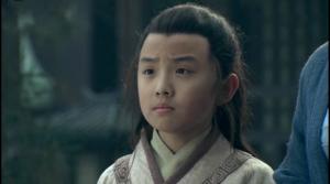 《楚汉传奇》中的刘如意（郑伟饰演）