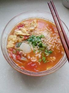 西红柿鸡蛋面