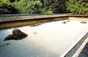 龙安寺枯山水