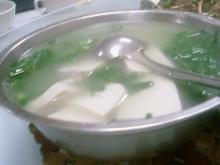 青菜豆腐汤