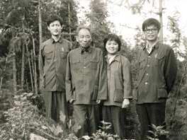 1979年时的陈松年(左二)