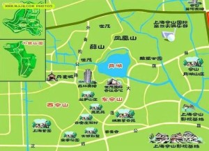 佘山旅游导游图
