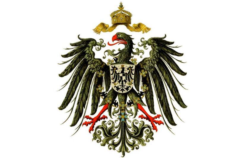 普鲁士黑鹰旗图片