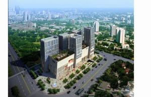 犀浦百伦广场总体鸟瞰图