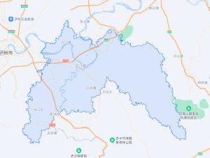白米镇地图图片