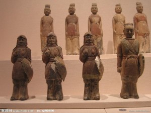 晋朝官员陶俑