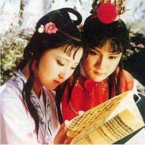 一个是阆苑仙葩，一个是美玉无瑕