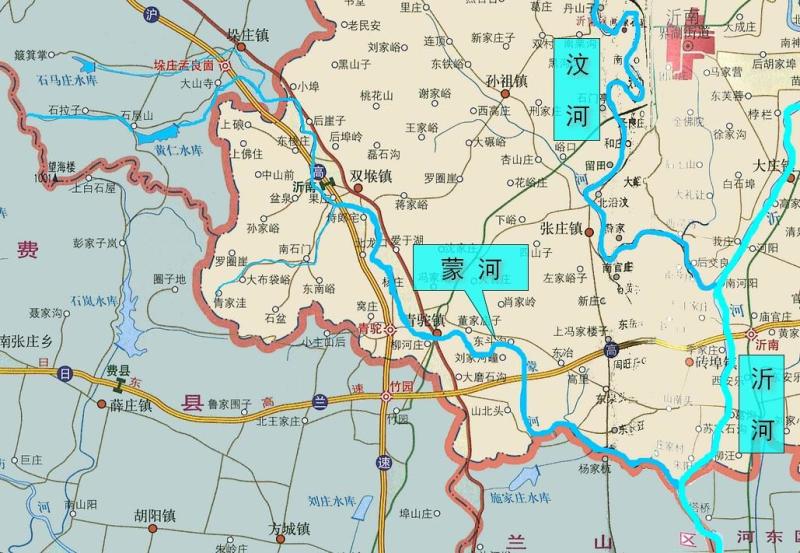 蒙阴县垛庄镇地图图片