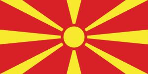 北马其顿国旗 北马其顿国旗