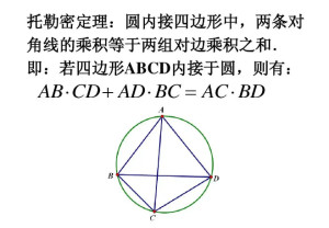 托勒密定理