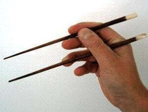 筷子的握法
