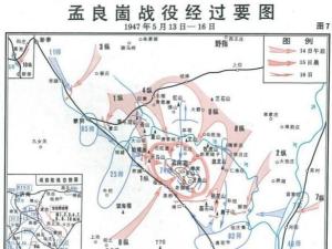 孟良崮战役经过图
