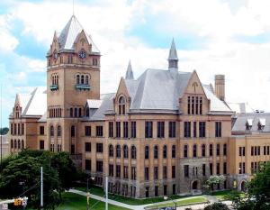 美国韦恩州立大学校园