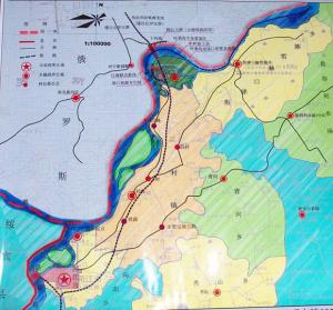 黑龙江同江地图图片