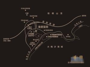 皇庭玺园交通图