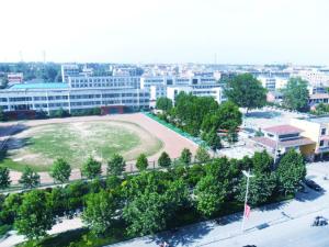 学校鸟瞰图