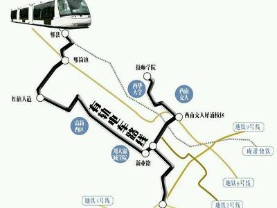 成都IT大道有轨电车