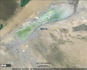 Manas Lake卫星图