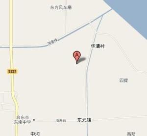 三圩村区域地图