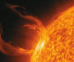 太阳耀斑爆发