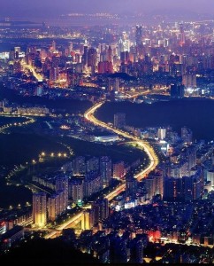深圳经济特区夜景