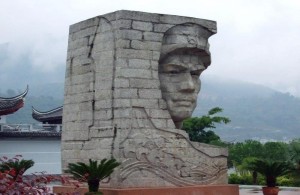 纪念石像