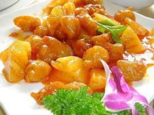 虾仁拌莼菜