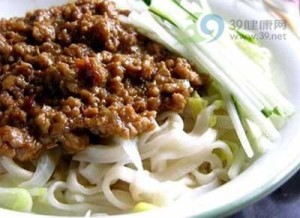 健康炸酱面