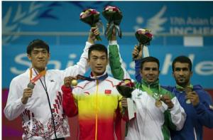 2011级张亚超（张坤）获世界武术锦标赛和亚运会散打双料冠军