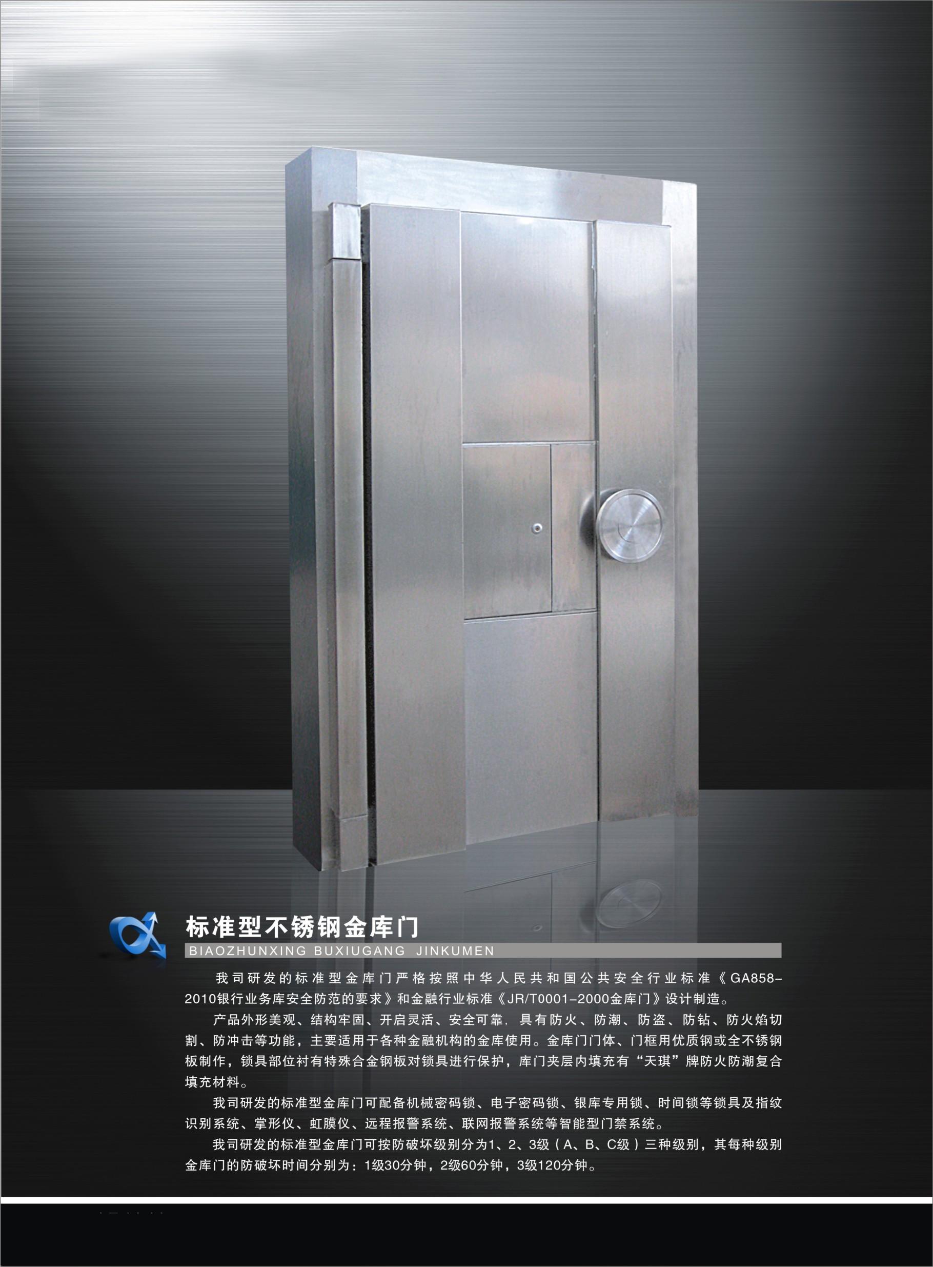 不锈钢金库门