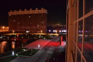 校园夜景-长春信息技术职业学院