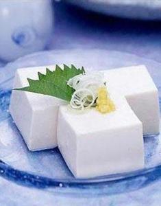 小葱拌豆腐原料