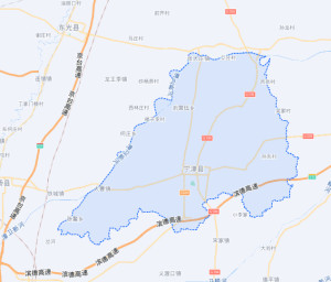 宁津县柴胡店镇地图图片