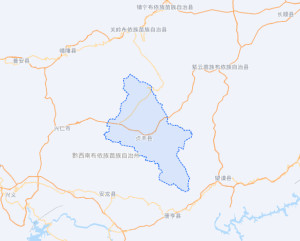 贞丰县沙坪镇地图图片