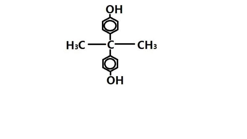 2,2-二(4-羟基苯基)丙烷结构简式