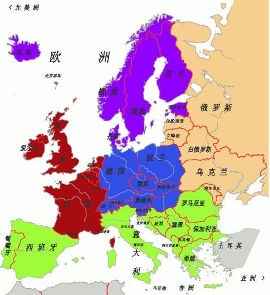 中欧平原 地理位置图片