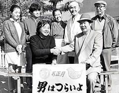 《寅次郎的故事》工作照