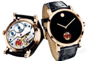 摩凡陀（Movado）Red label系列镂空腕表
