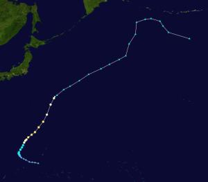 强台风米雷 路径图