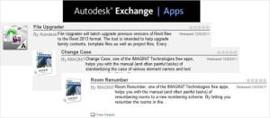Revit Exchange应用商店
