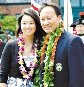 张德培与其妻子