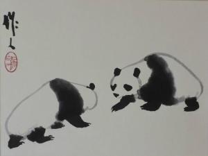 吴作人作品