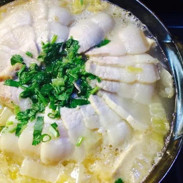 泡菜白肉火锅