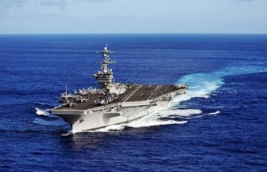 海湾战争航空母舰