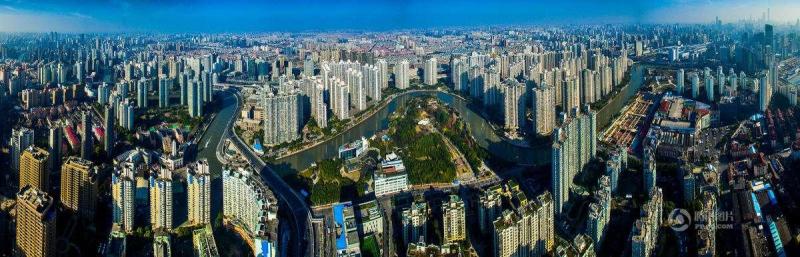 苏州河十八湾全景