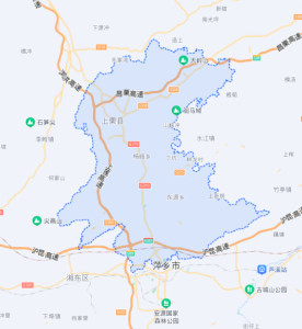上栗县乡镇地图图片