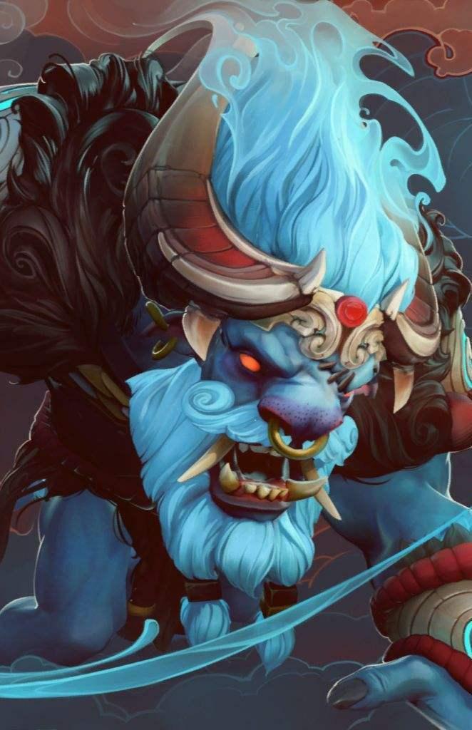 裂魂人是valve公司开发的战略游戏《dota2》中夜魇军团的一个力量型